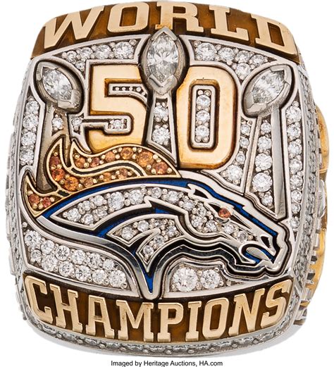 super bowl 52 ring|denver broncos super bowl 50.